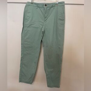 J. Crew Sage Green Chinos